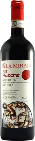 La Miraja Le Masche Barbera d'Asti Superiore 2023 750ml