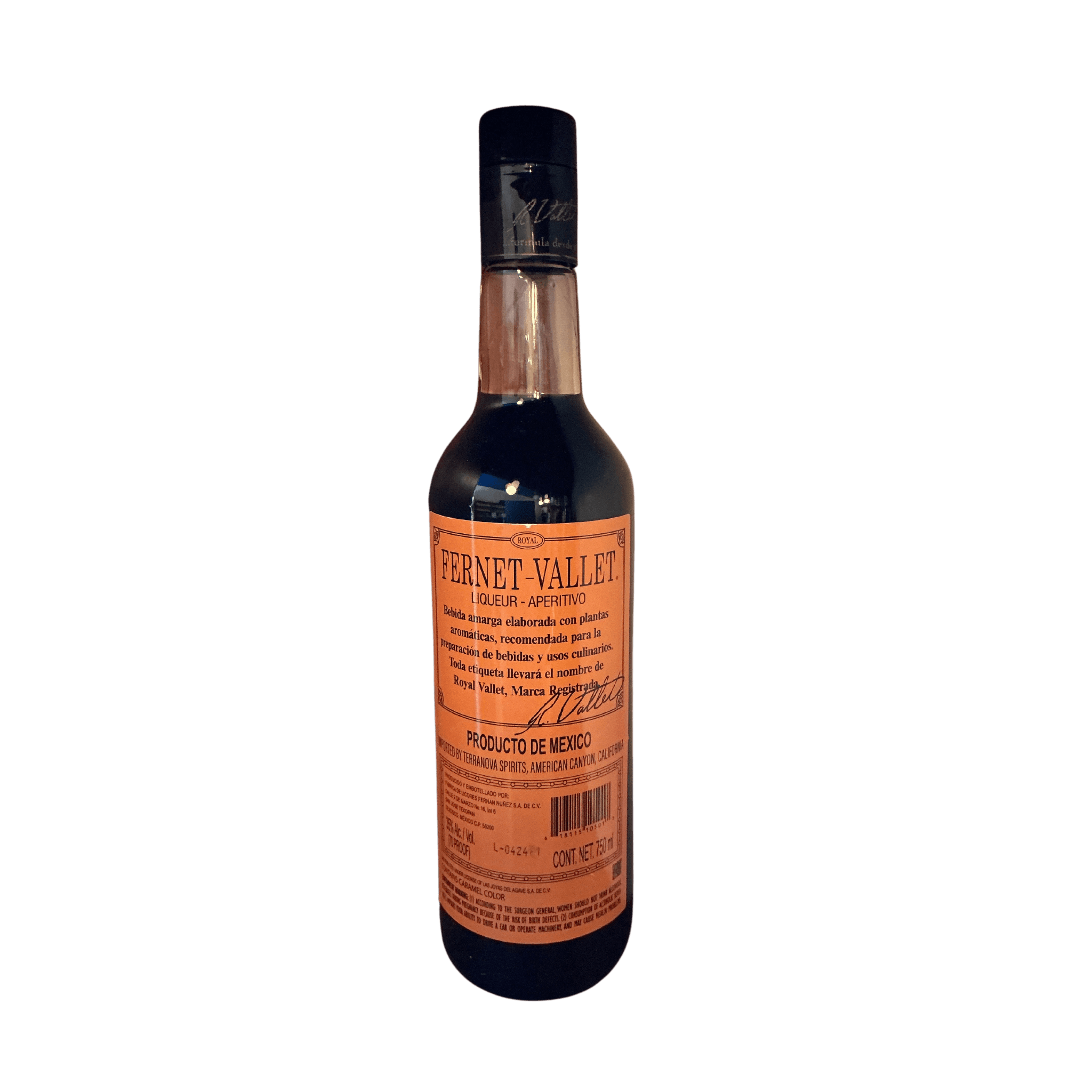 Fernet-Vallet Liqueur 750ML