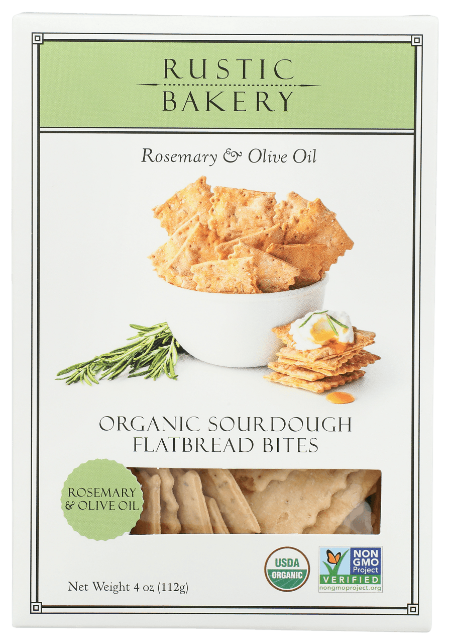 Rustic Bakery Rosemary & Olive Oil Bites 4oz