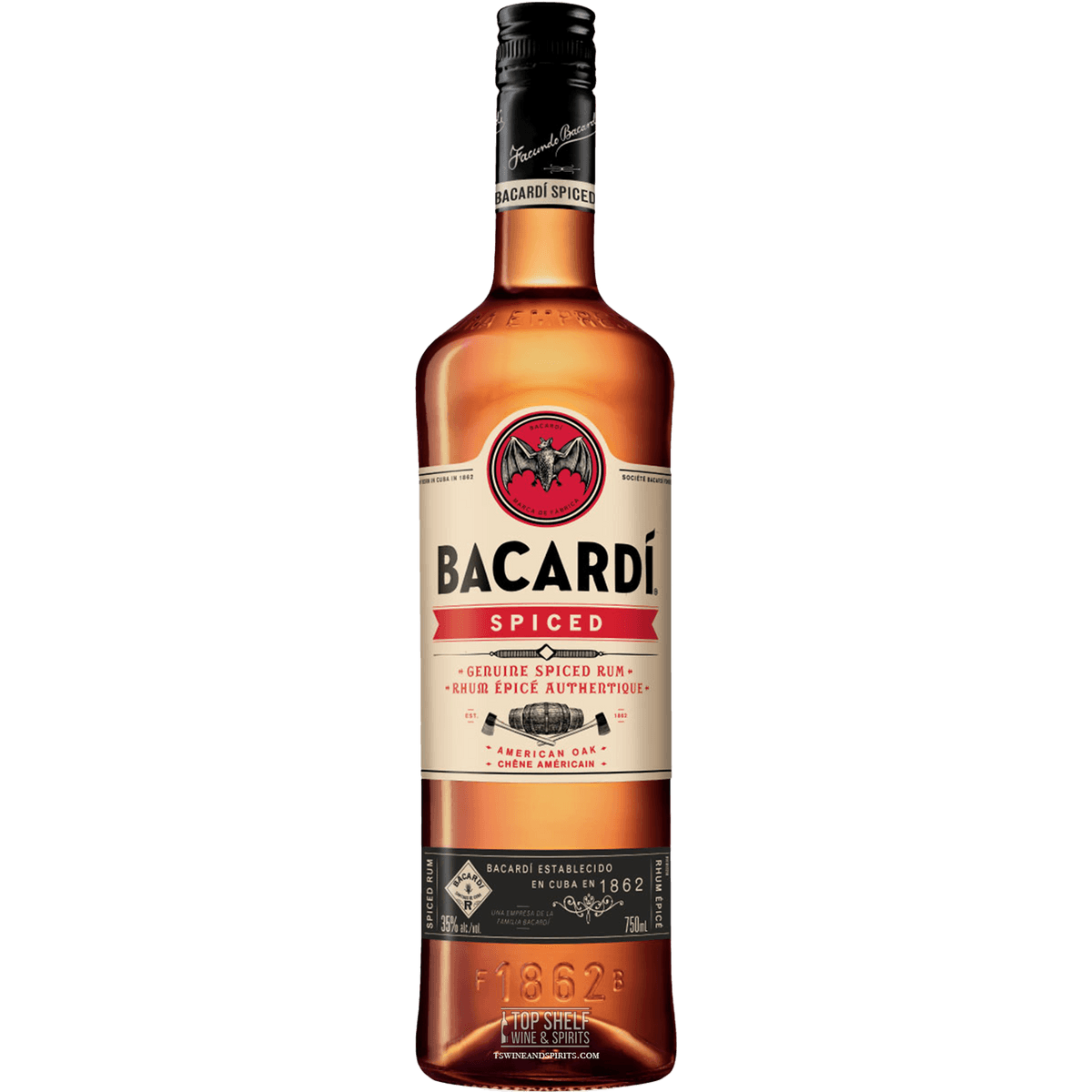 BACARDI SPICED RUM 750ML