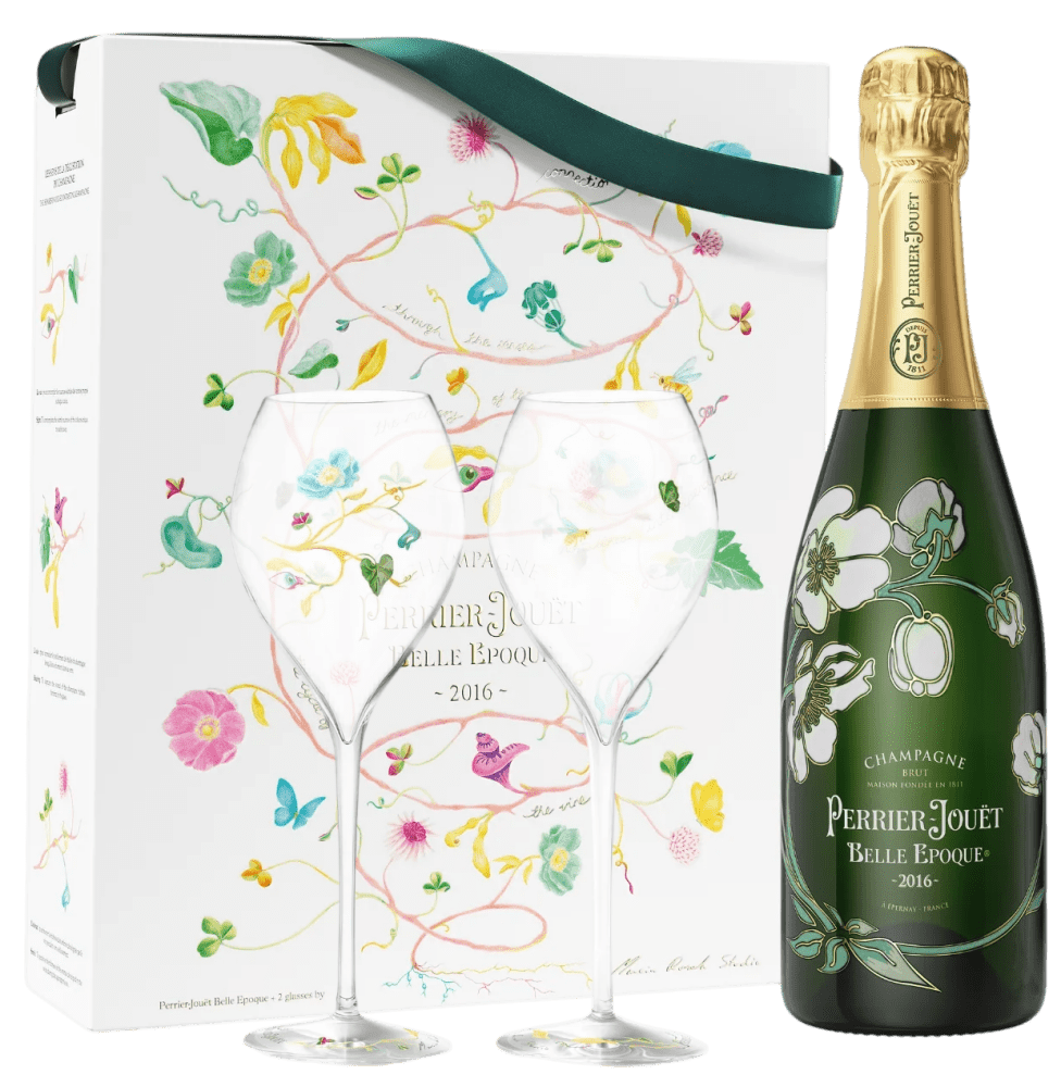 Perrier Jouet Belle Epoque with Flutes 2016 750ML
