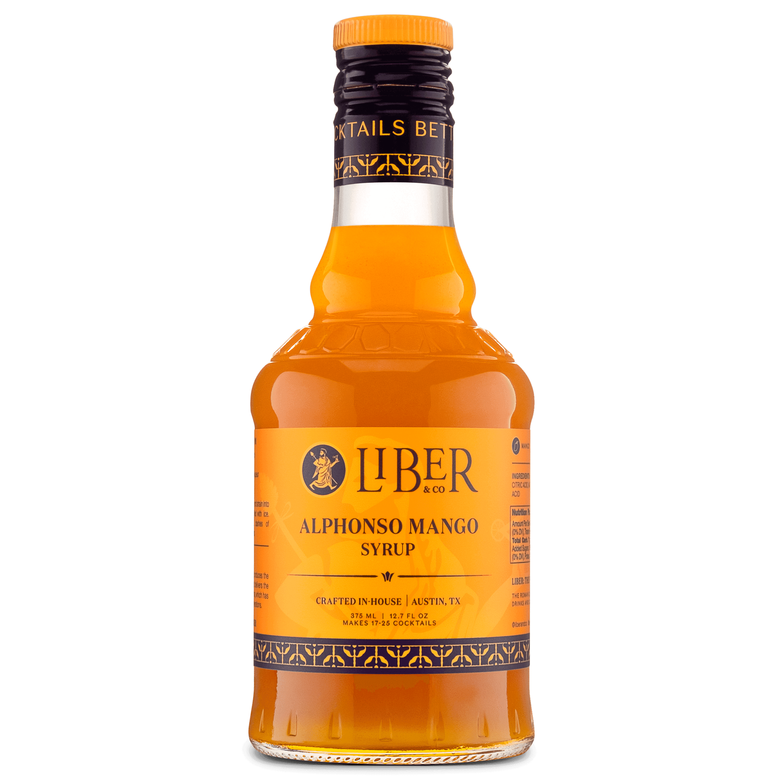Liber & Co Alphonso Mango Syrup 375ML