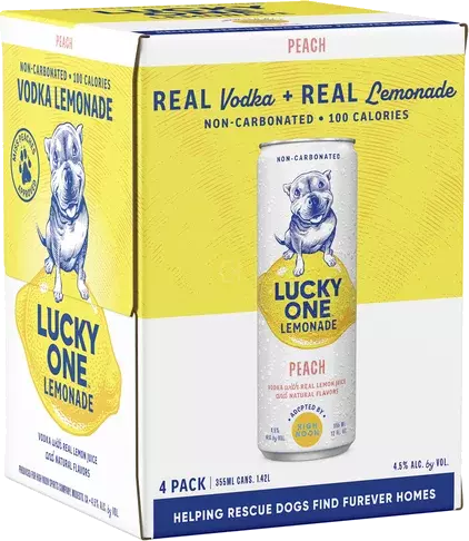 Lucky One Peach Lemonade 4CN