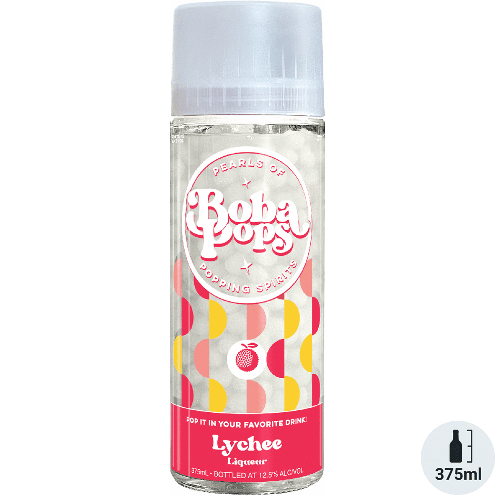 Boba Pops Lychee Liqueur 375ML