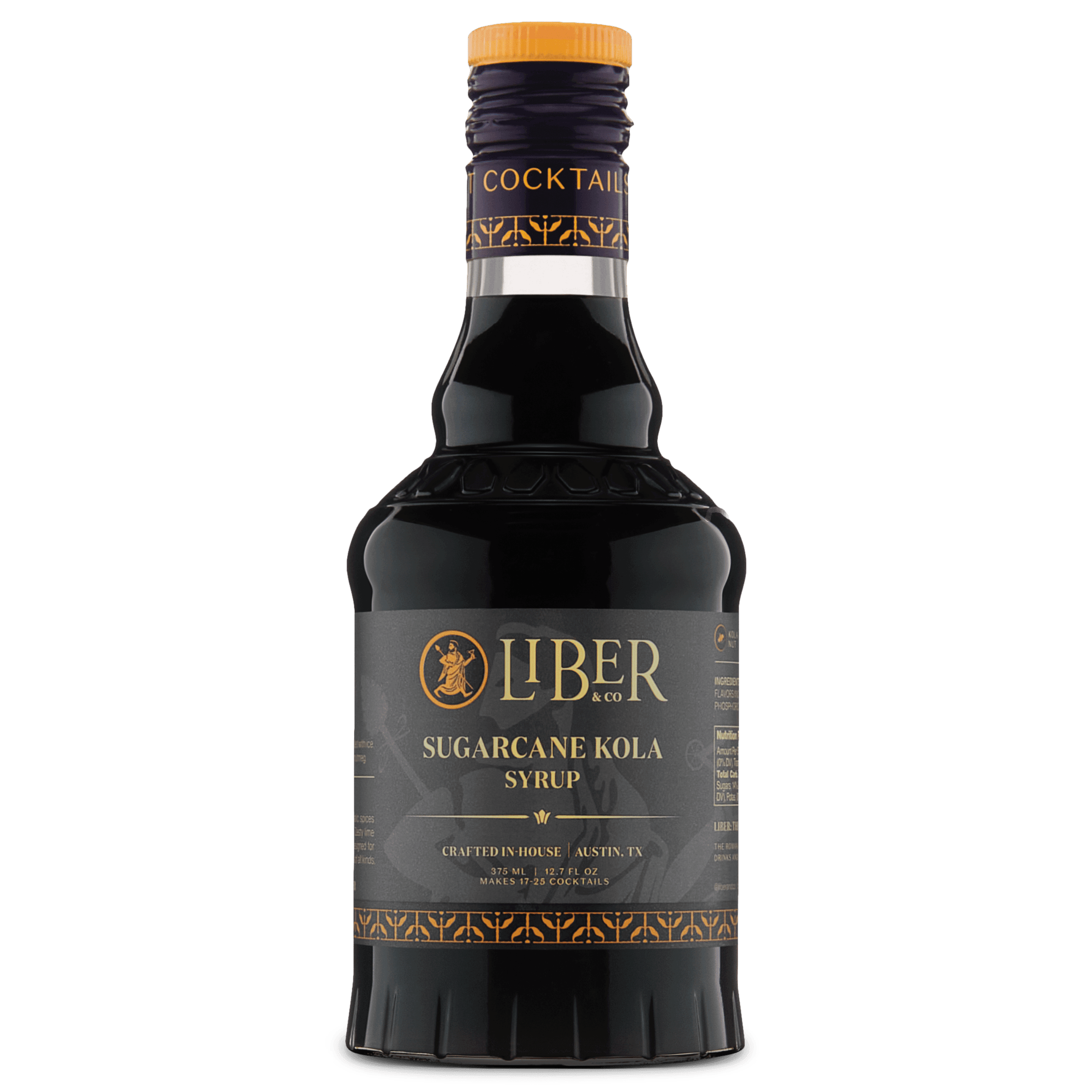 Liber & Co Sugarcane Kola Syrup 375ML