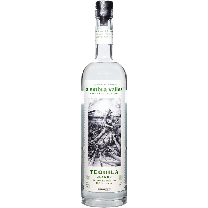 SIEMBRA VALLES (LOWLANDS) BLANCO TEQUILA 750ML
