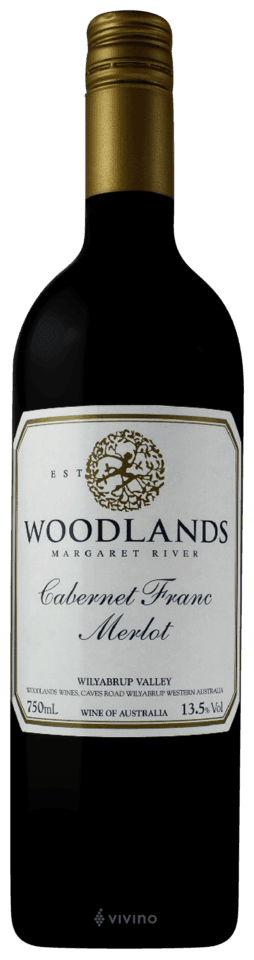 Woodlands Cabernet Franc Merlot 2018 750ML