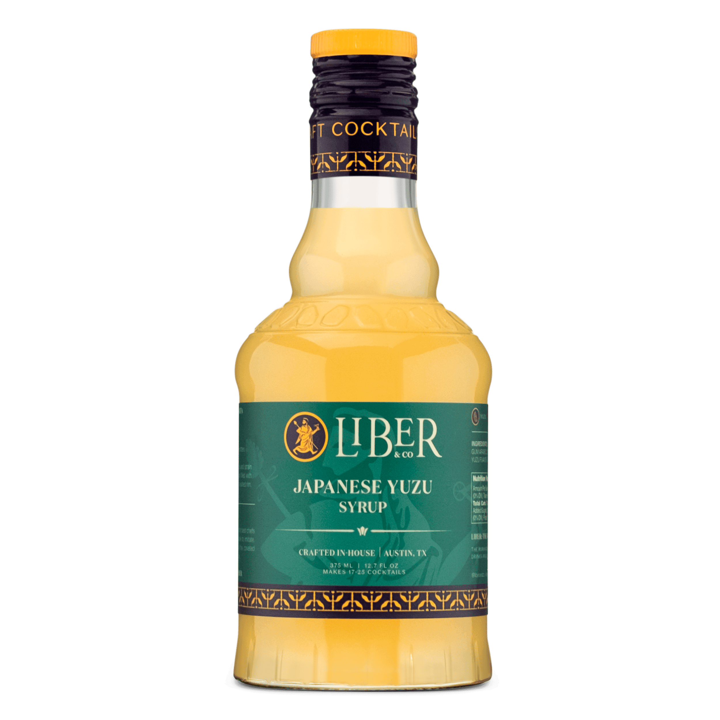 Liber & Co Japanese Yuzu Syrup 375ML