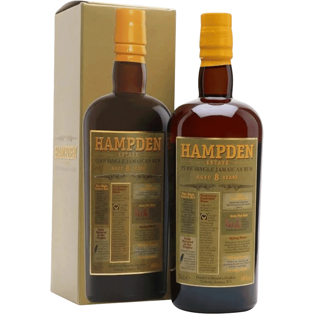 Hampden Estate 8 Year Single Estate Rum 750ML