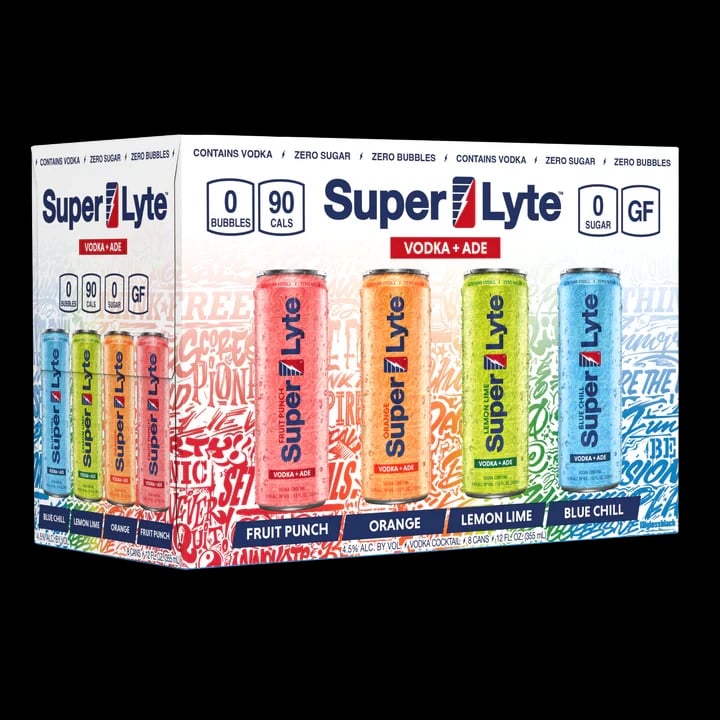 Super Lyte Vodka+Ade Variety 8CN