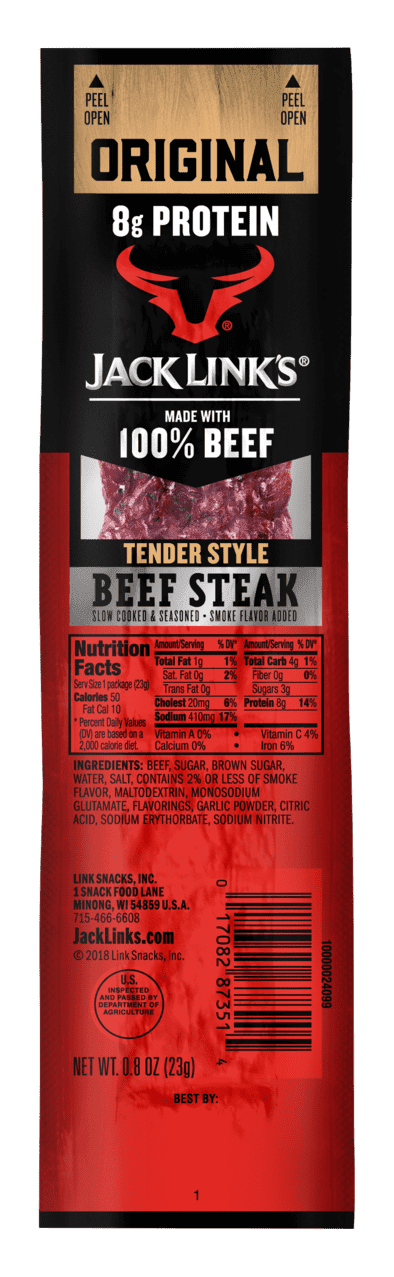 Jack Links Beef Steak Original 0.8oz