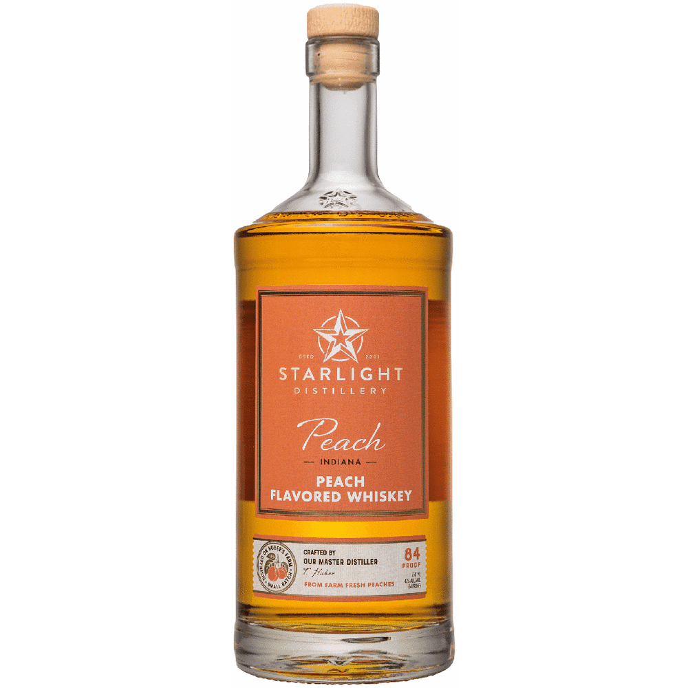 Huber Starlight Peach Whiskey 750ML