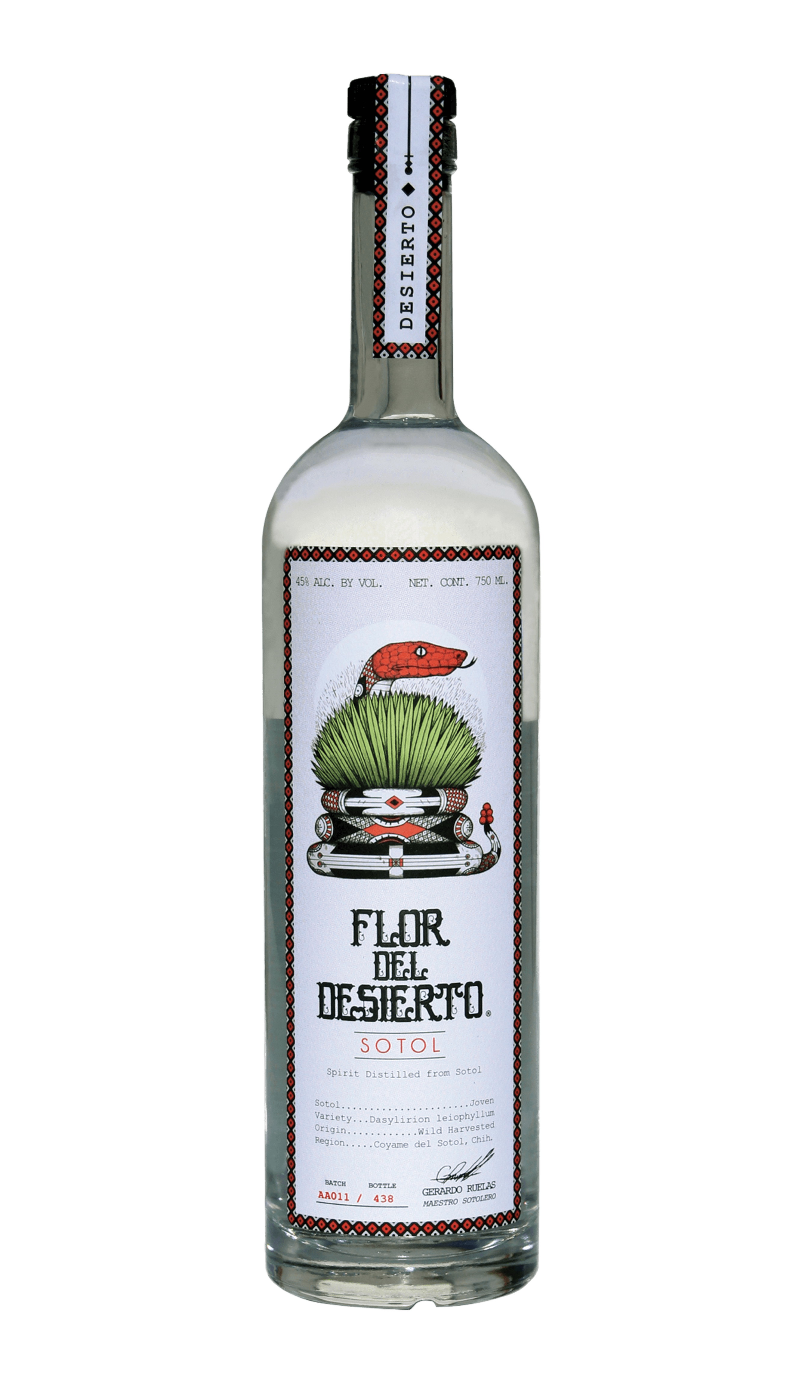 FLOR DEL DESIERTO SOTOL 750ML