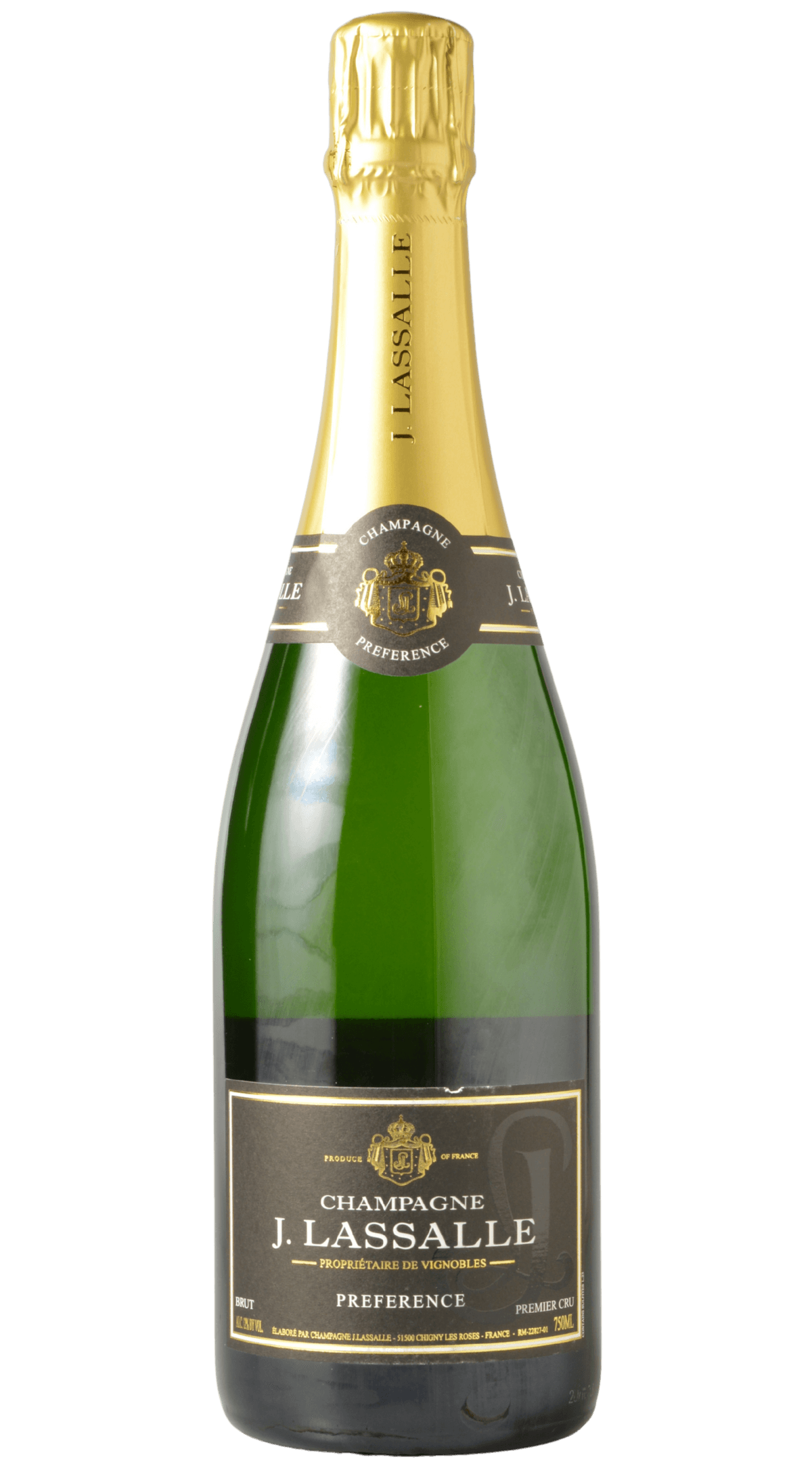 J Lassalle 1er Cru Brut Preference 750ML