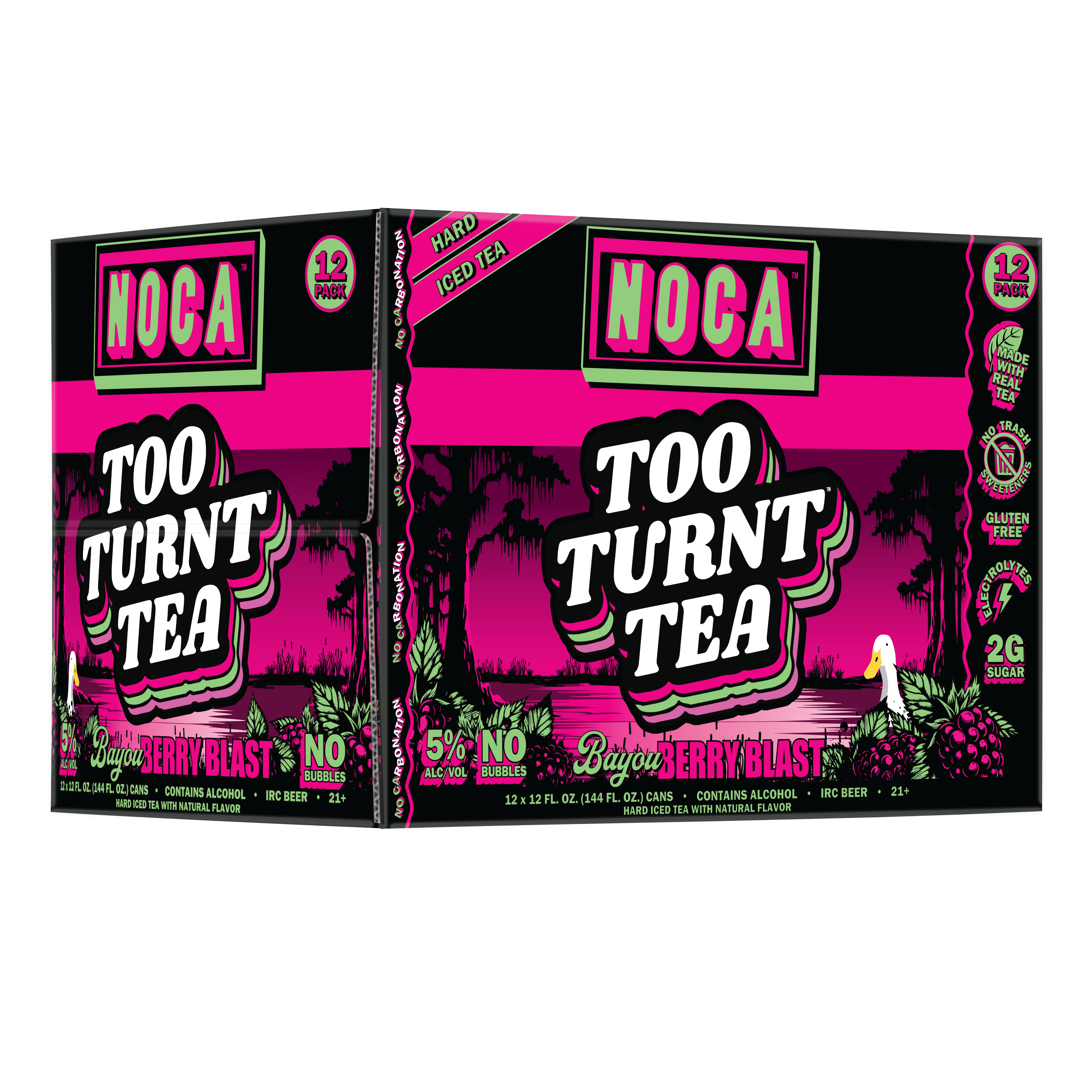 NOCA Too Turnt Tea Bayou Berry Blast 12CN