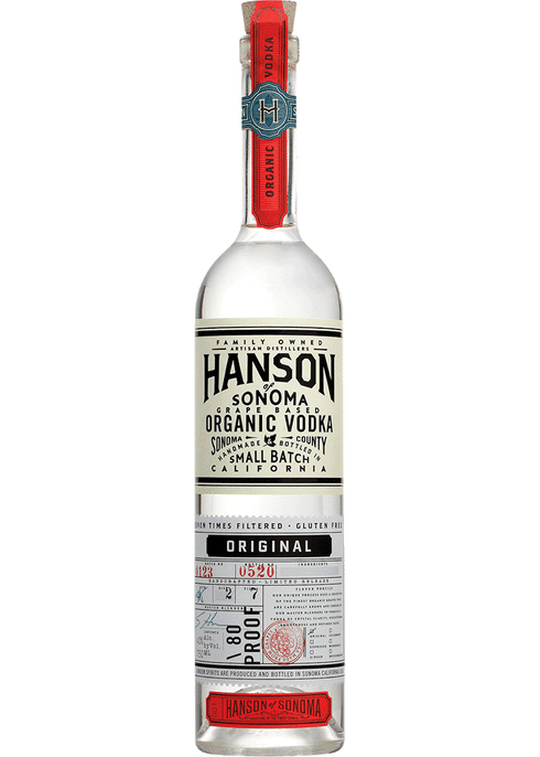 Hanson Original Organic Vodka 750ML