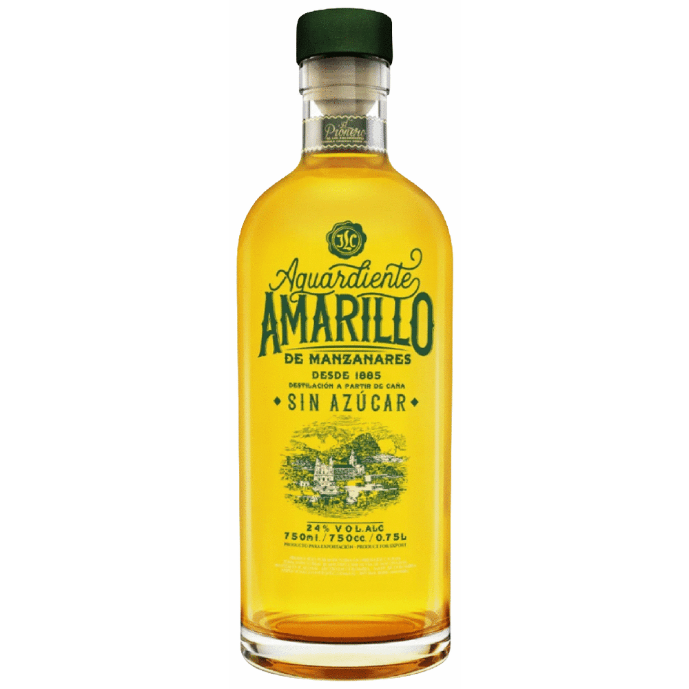 Aguardiente Amarillo de Manzanares Sin Azucar 750ML