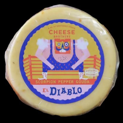 Cheese Brothers El Diablo Scorpion Pepper Gouda
