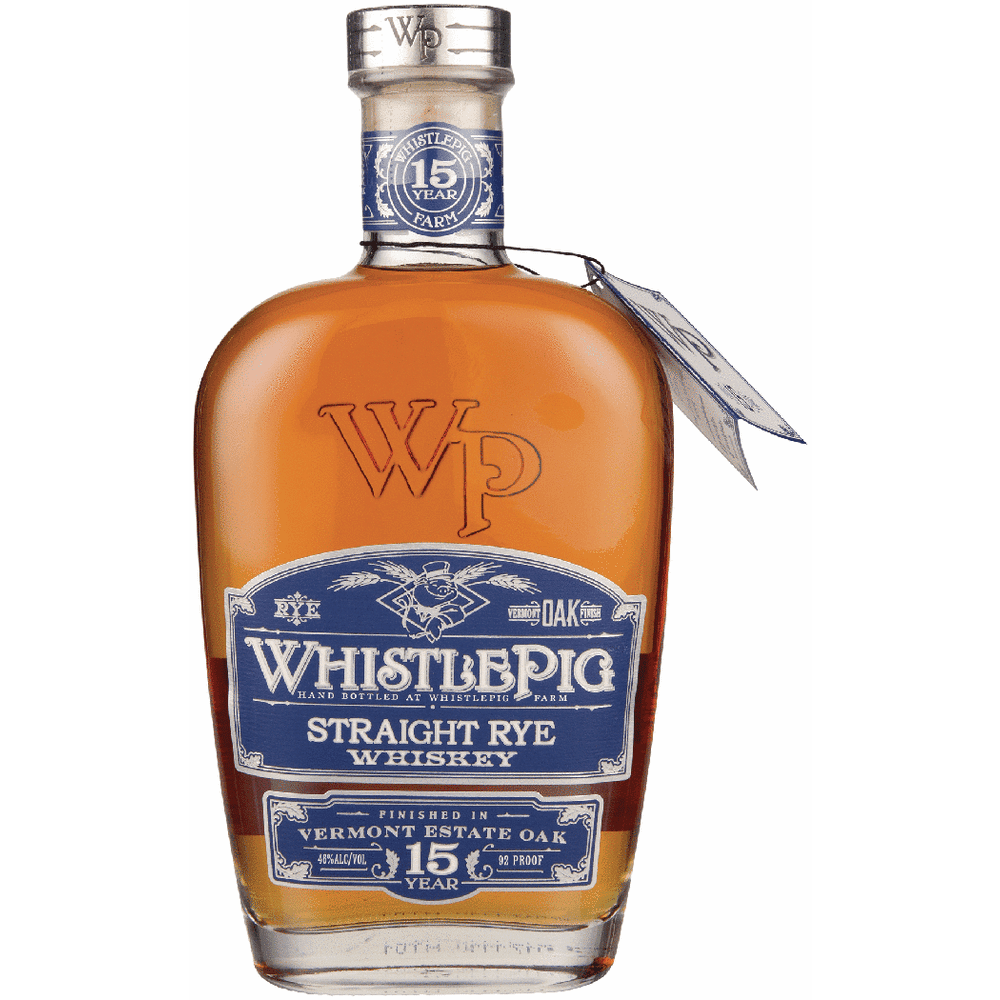 WHISTLE PIG RYE 15YR 750ML