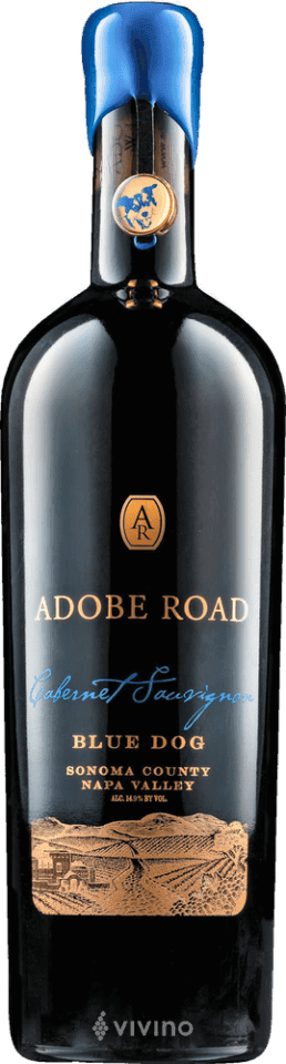 Adobe Road Blue Dog Cabernet Sauvignon 2021 750ML