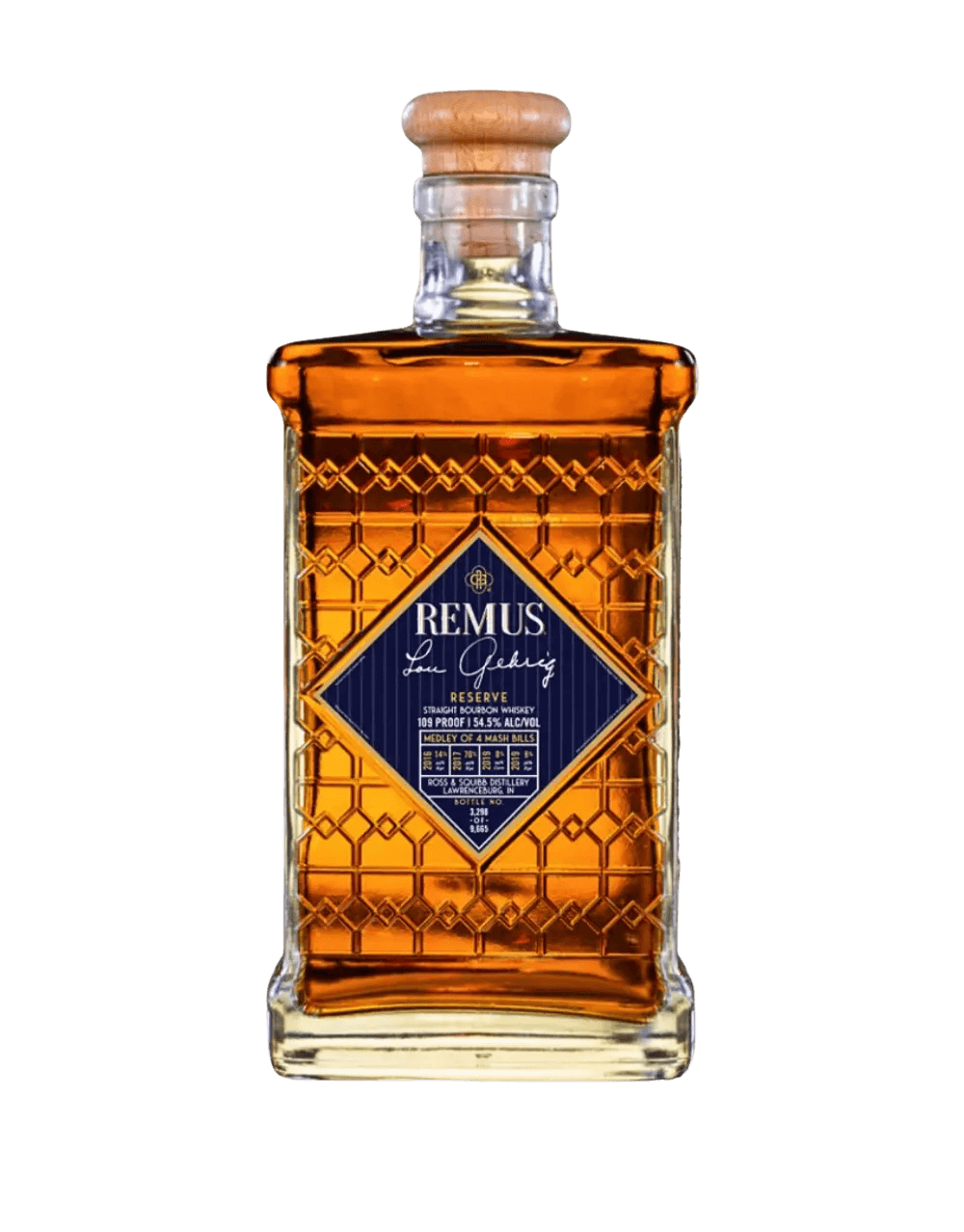Remus Lou Gehrig Bourbon750ML