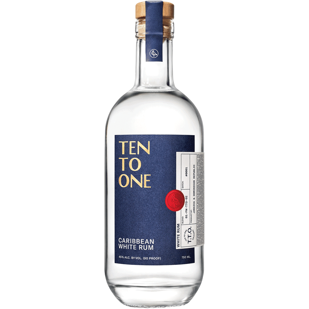 Ten to One White Rum 750ML