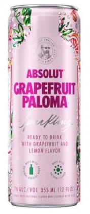 Absolut - Grapefruit Paloma Sparkling NV (4 pack cans) (4 pack cans)