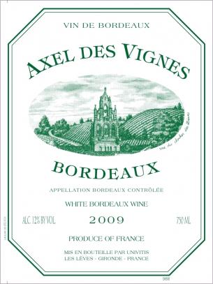 Axel des Vignes - Bordeaux Blanc 2020 (750ml) (750ml)