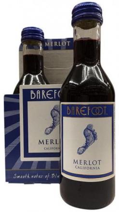 Barefoot - Merlot 4 Pack NV (4 pack cans) (4 pack cans)