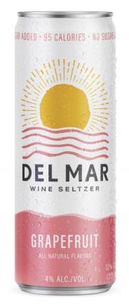 Del Mar Wine Seltzer - Grapefruit Hard Seltzer (4 pack cans) (4 pack cans)