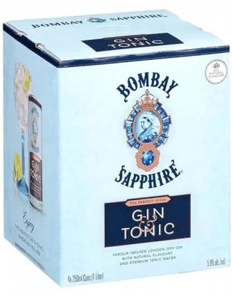 Bombay Gin & Tonic NV (4 pack cans) (4 pack cans)