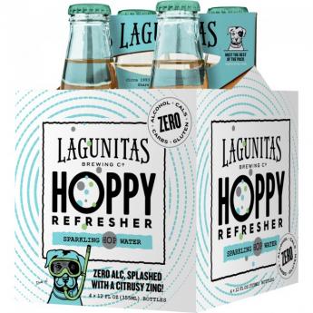 Lagunitas Brewing Company - Hop Water Non-Alcoholic Hoppy Refresher (4 pack bottles) (4 pack bottles)