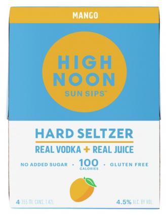High Noon Sun Sips - Mango Vodka & Soda (4 pack cans) (4 pack cans)